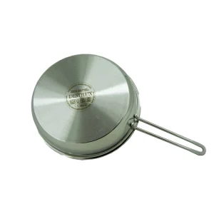 خرید تابه دستی لوکس مدل تکدسته استیل سایز 24