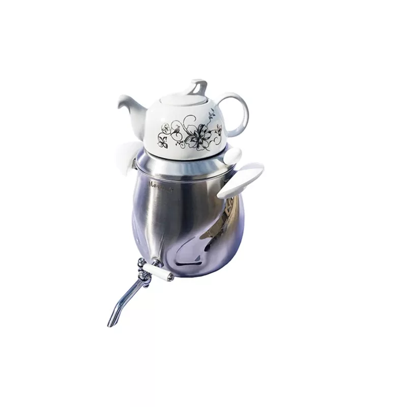 خرید ست کتری و قوری مرادی مدل رز