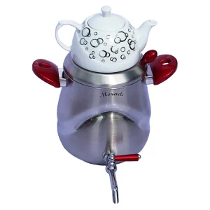 خرید ست کتری و قوری مرادی مدل نیلوفر